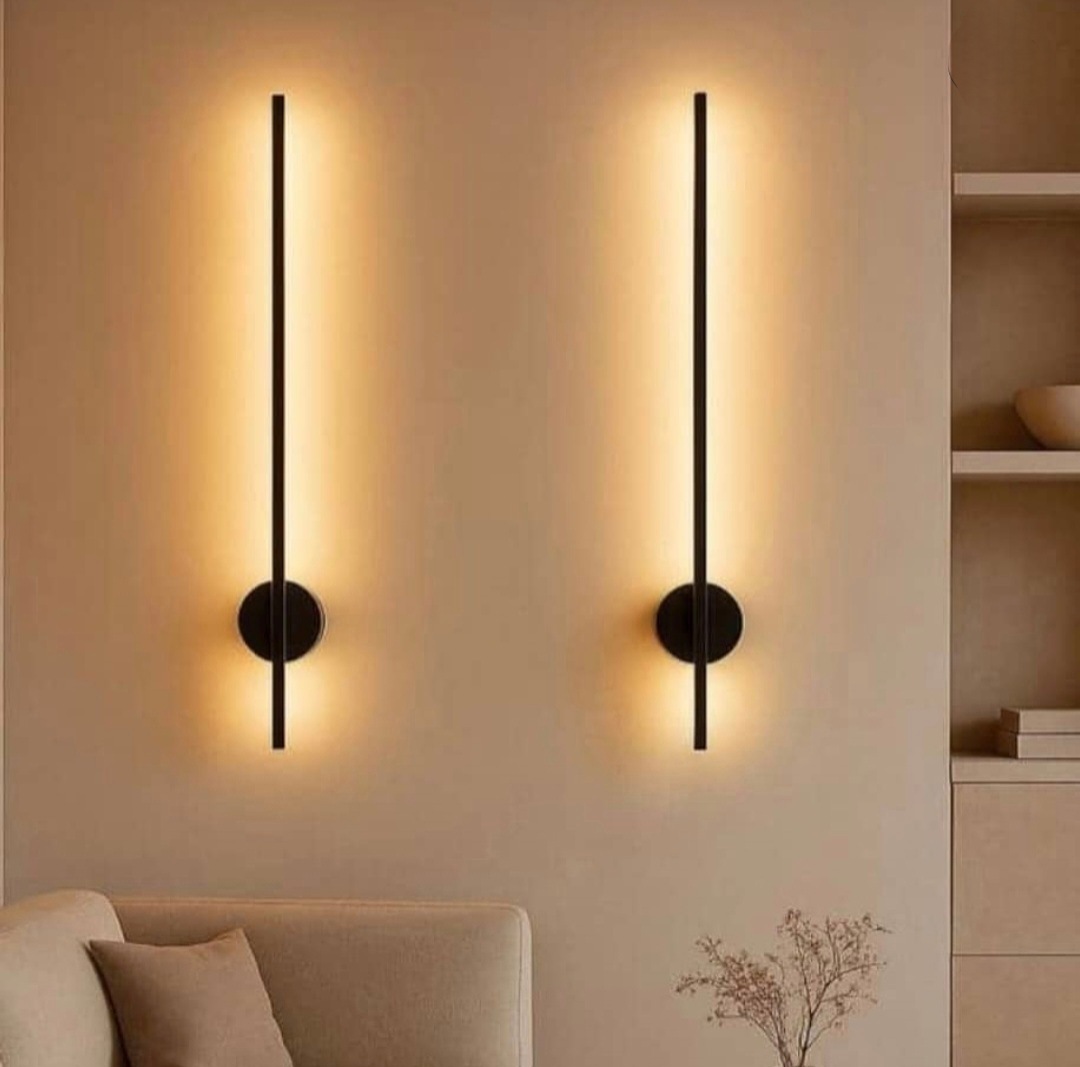 دیوارکوب مدرن خطی سه حالته/ آفتابی/مهتابی/نچرال